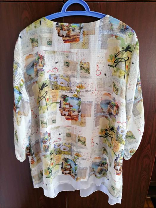 Блузка летняя размер 56