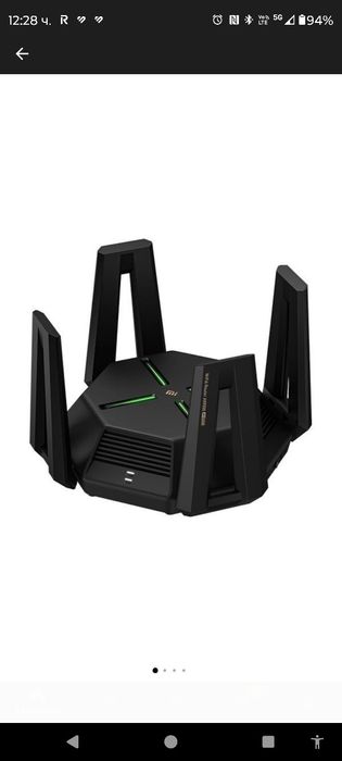 Рутер Xiaomi Mi AX9000, Gaming, Wireless, Трибандов, Wi-Fi 6, USB 3.0,