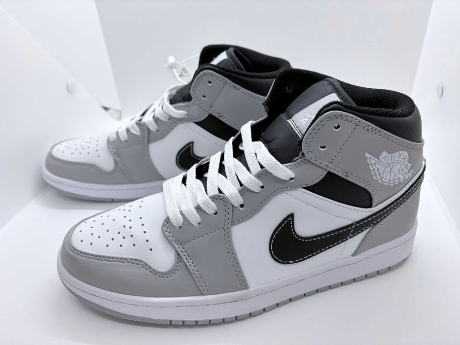 Nike Air Jordan 1 Mid Light Smoke Grey Anthracite
