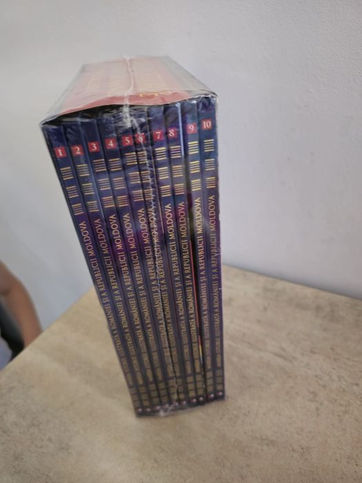 Marea Isorie a României si a Moldovei Ilustrată 10 volume sigilata
