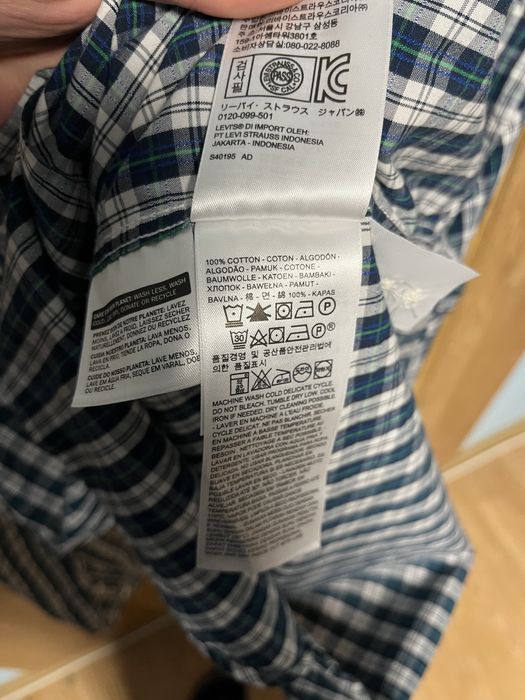 Camasa Levi's Carouri 100% bumbac