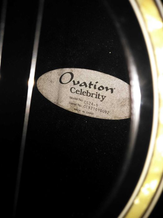 Chitară electroacustică Ovation CS 24-5 + toc