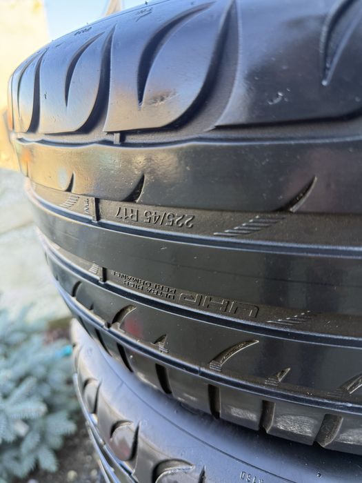 Jante 5x112 cu anvelope 225 45 R17 vara