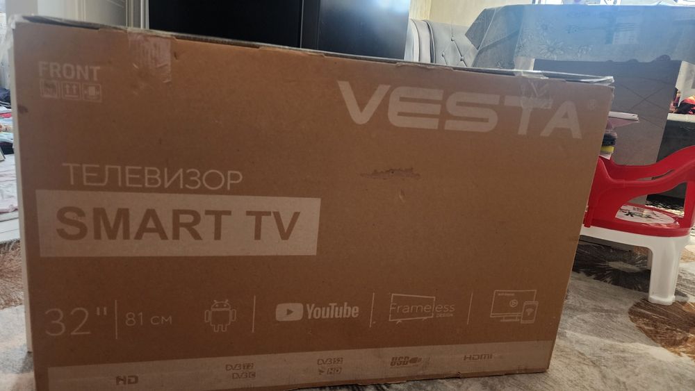 Vesta smart Tv 32 + smart tv box P1