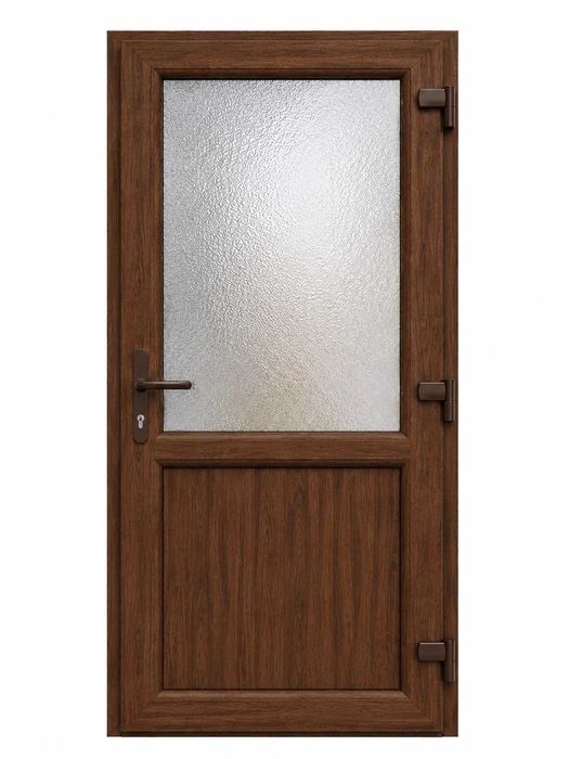 Usa termopan pvc de exterior culoare alb