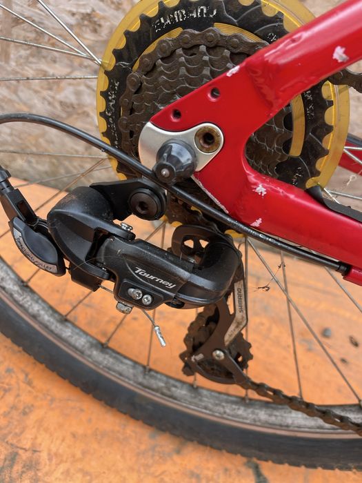 Bicicleta carrera axle cadru aluminiu roti 27.5”