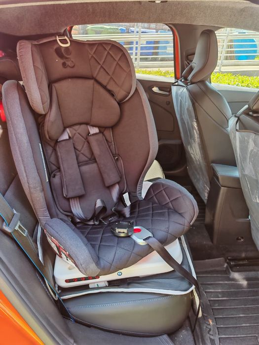 Scaun auto Isofix Lorelli Roto, rotativ 360 grade, 0-36kg negru