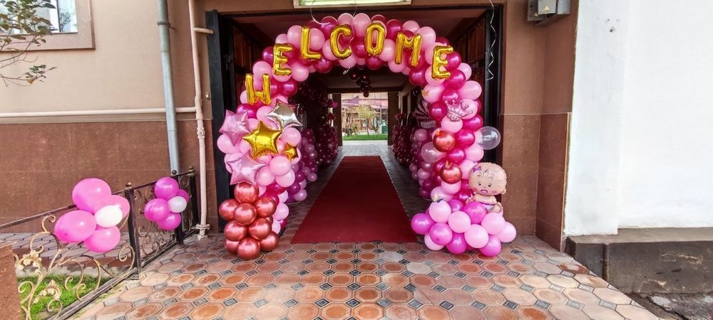 Оформление шарами любого праздника и торжества