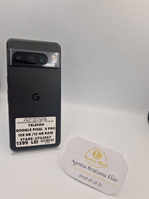 Telefon GOOGLE PIXEL 8 PRO 128GB/12GB RAM cod 20380