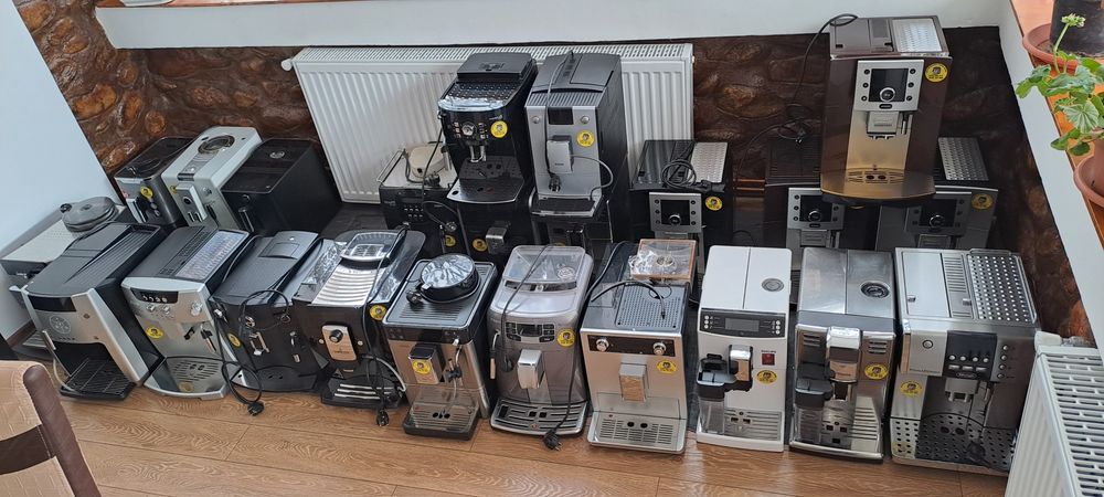 Espresoare cafea boabe , DeLonghi,Saeco, Melita,Nivona,Jura .