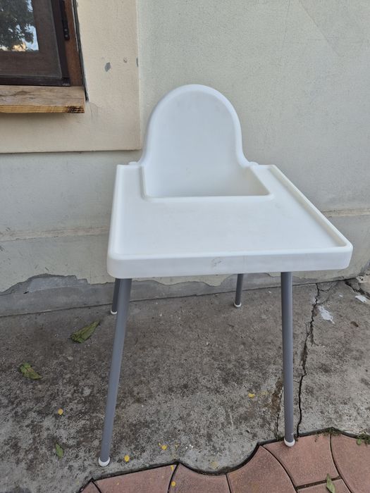 Scaun masa IKEA ANTILOP – complet, cu pernuta