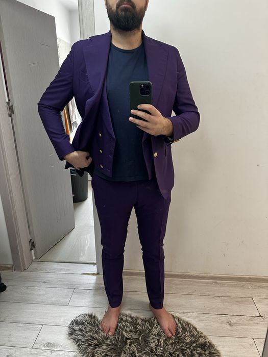 Costum Viggo mov, marimea 54/XL