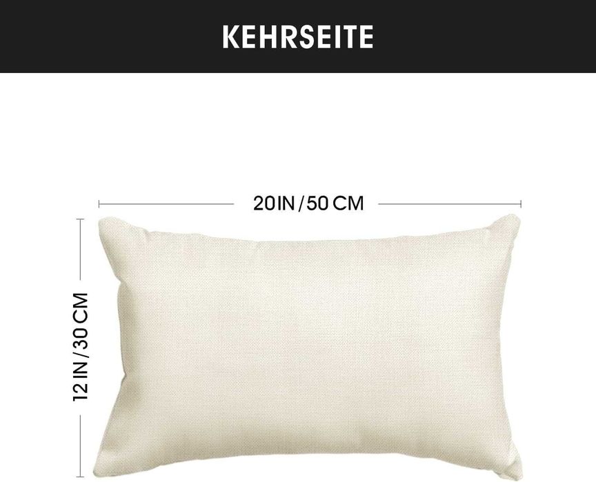 Сет от 2 броя декоративни калъфки за възглавнички, 50/30 см