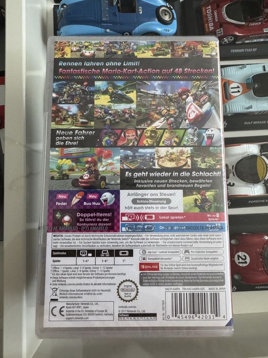 Mario Kart 8 Deluxe si Kirby and the forgotten land Switch 2