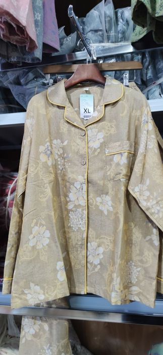 Лён женские пижамки,халаты