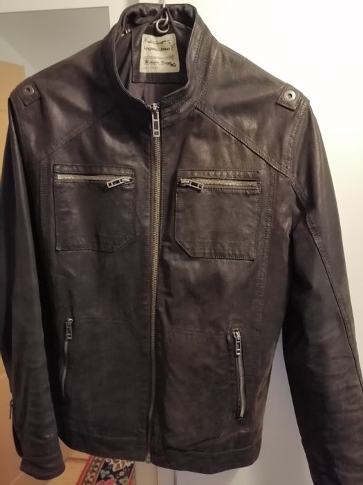 Geaca piele naturala