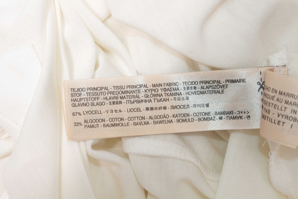 Massimo Dutti Дамска блуза тип риза с яка частично закопчаване L