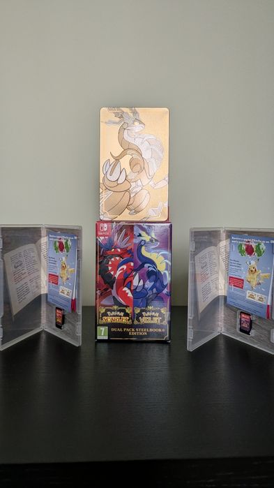Pokémon Scarlet & Violet – Dual Pack Steelbook Edition