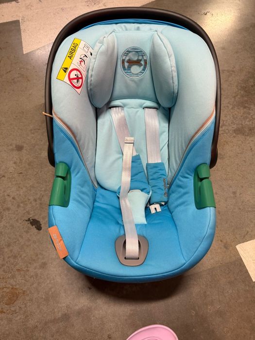 Scoica auto pentru copii Cybex Gold ATON S2 I-SIZE Beach Blue