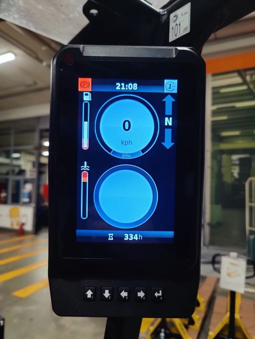 Stivuitor motostivuitor diesel YALE 2.5T