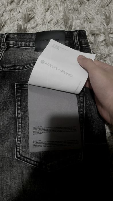 Blugi Purple-Brand Gri