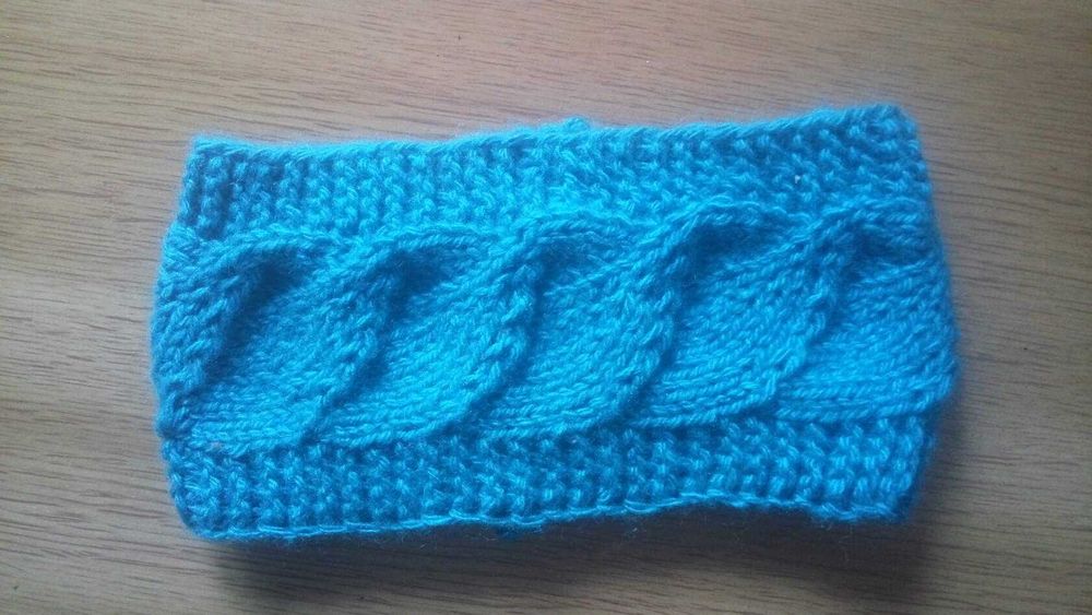 Повязки на голову вязаные