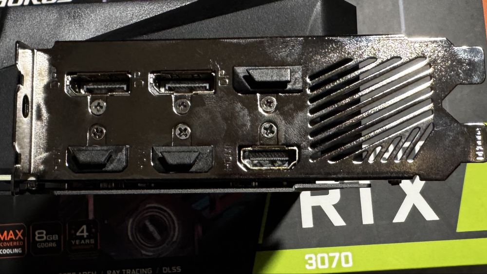 Видео карта Gigabyte Aorus Master RTX 3070
