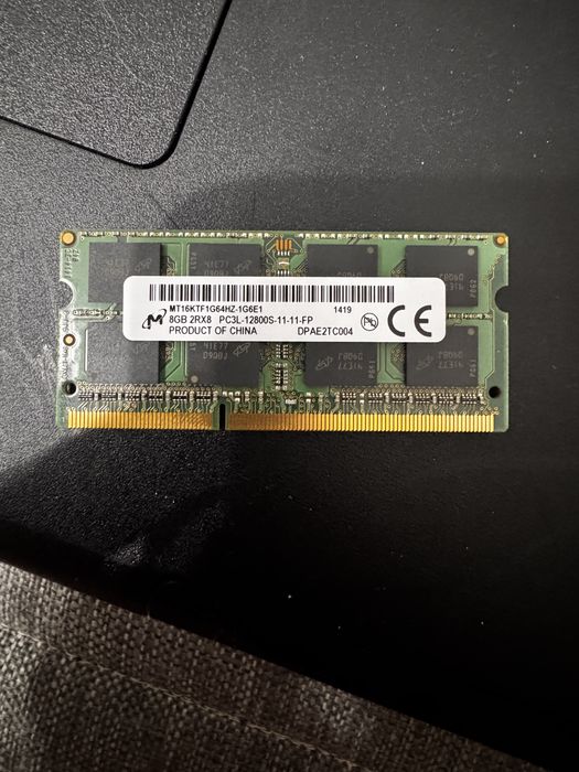 Placa RAM 8 gb ddr3