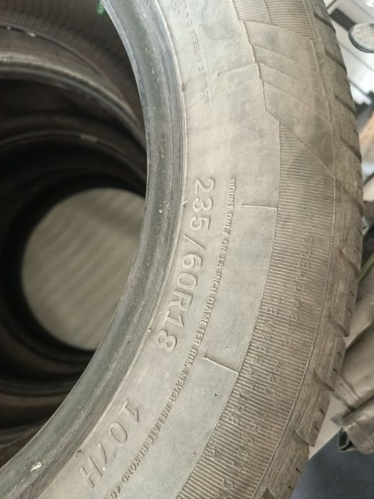 Резина летняя 245/55/19 очень б/у