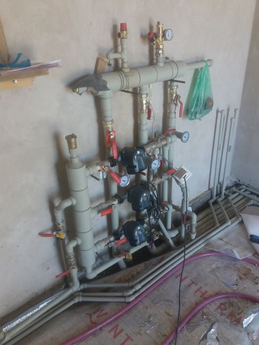 Тёплый пол улитка