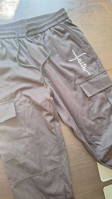 Черен Карго Панталон