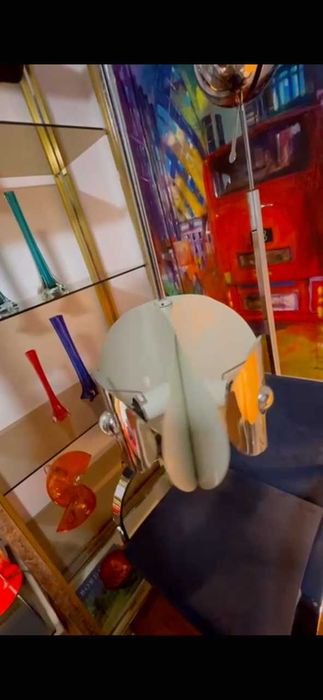 fabuloasa lampa de tavan space age, mid century, Italia