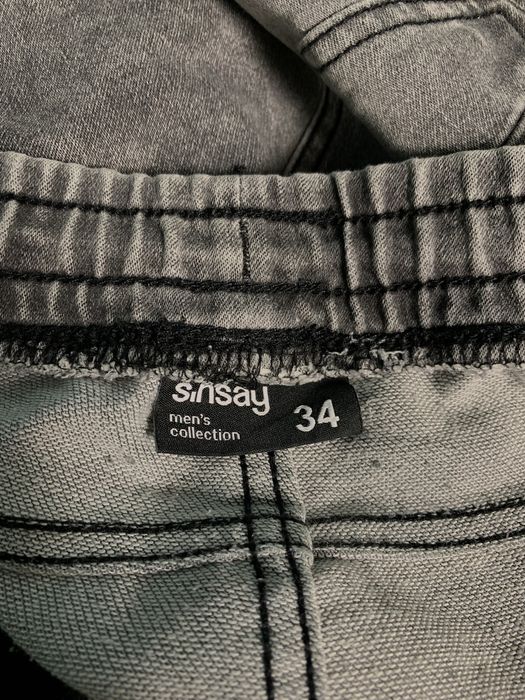 Blugi Sinsay Gri cu Elastic