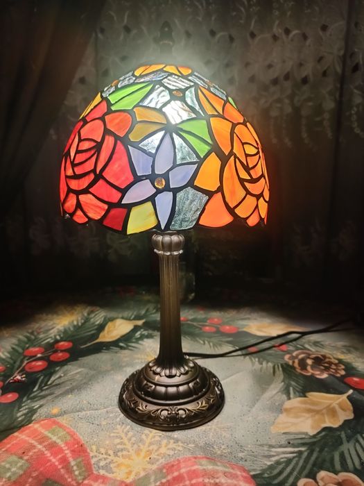 lamp  noi in cutie stil tiffany