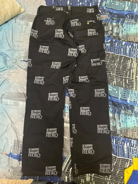 Брюки Supreme черные