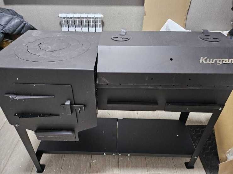 Мангал 3 в 1: гриль, барбекю, под казан