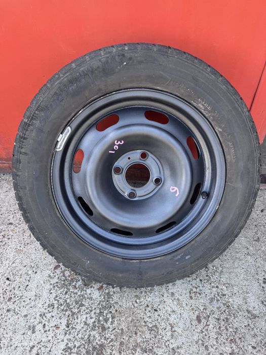 Set 4 jante tabla otel R15 4X100 Peugeot 301 Citroen C-Elysee