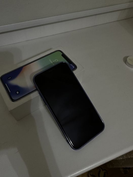 iphone 10, белого цвета