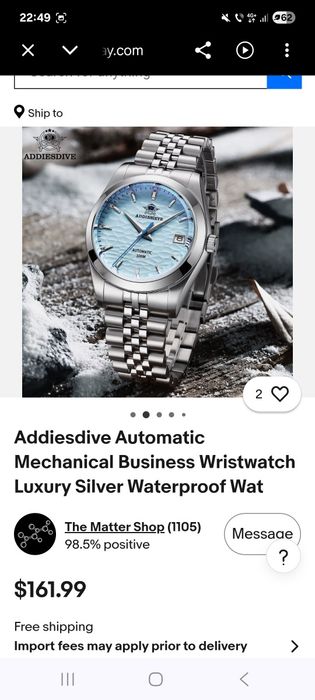 ceas adiesdive automatic