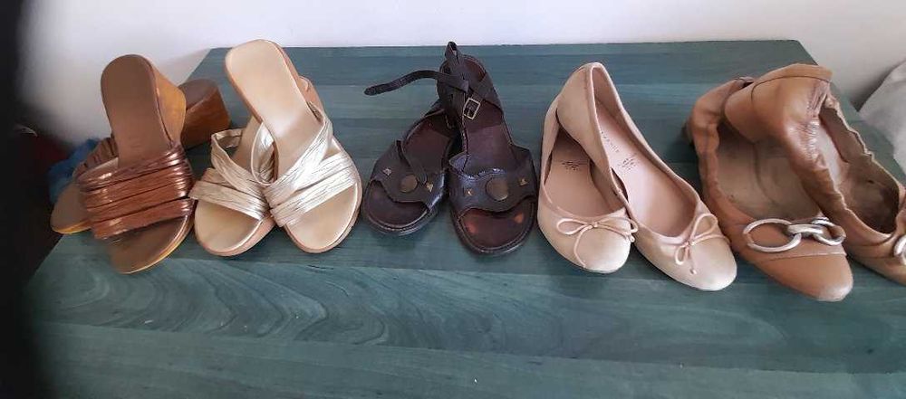 Sandale și balerini  din piele, marimea 36