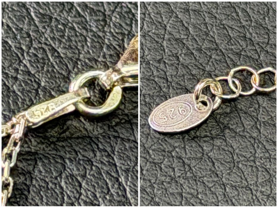 Сребърна гривна 925 silver чисто нова grivna