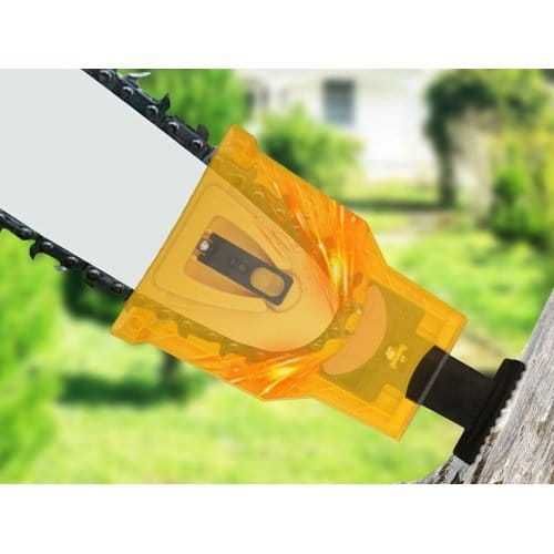 Акумулаторна Мини Резачка 22см  2 бат.36V+2 вериги и Точило подарък