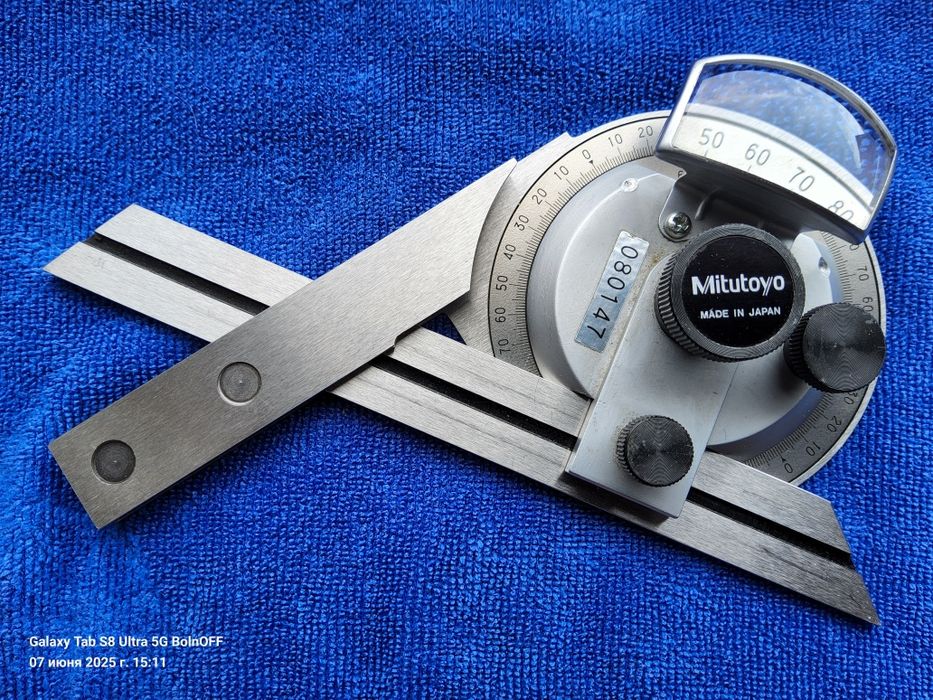 Универсальный угломер MITUTOYO 187-907.