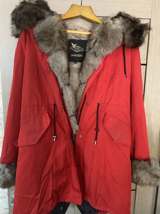 Куртка парка меховая