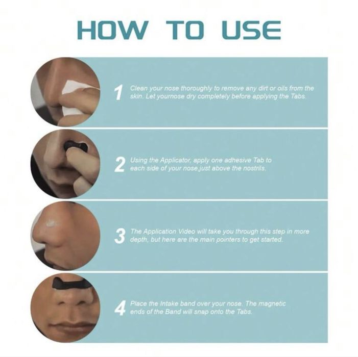 Ленти за Нос за безпроблемно дишане!