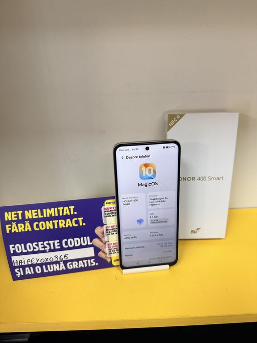 Honor 400 smart 4+256 gb