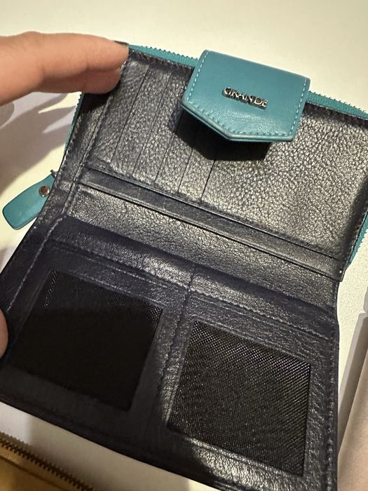 Дамски портфейл естествена кожа Grande