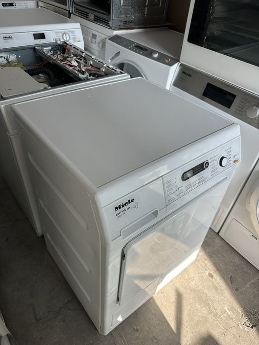 Сушилня +гаранция. MIELE ТЕРМОПОМПА 8кг. КЛАС А. Доставка за София