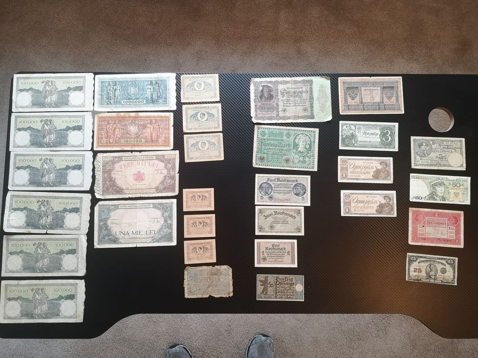 colecție bancnote vechi