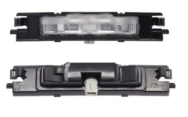 Lampa numar Toyota Yaris (Xp90) Hb, 01.2006-03.2011, Yaris (Xp10), 04.1999-12.2005 Versiuni Frantuzesti, spate, Centru, W5W; cu becuri, TYC